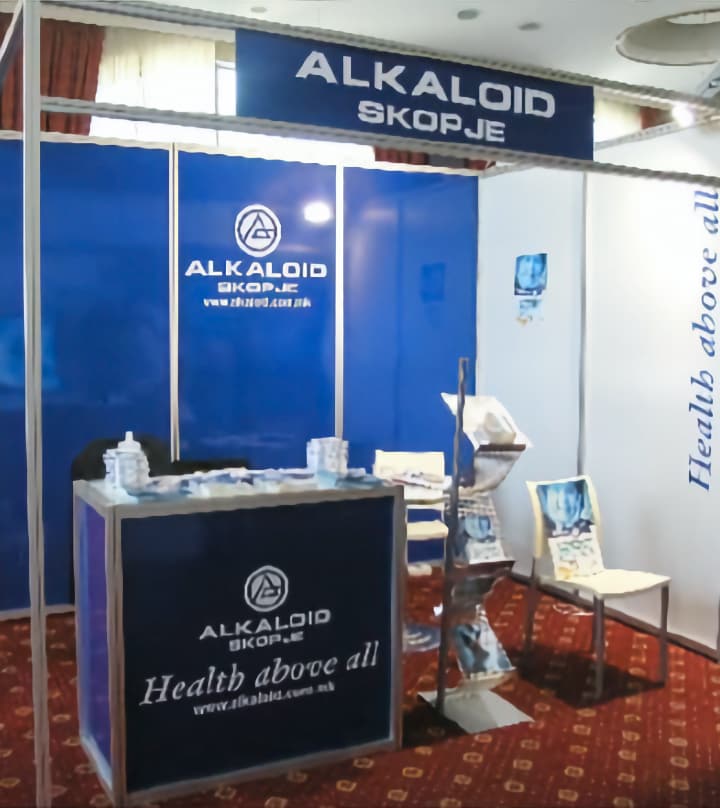Premium exhibition booth setup